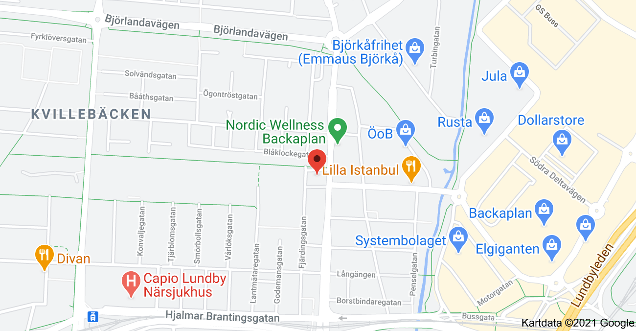 Map of Gothenburg